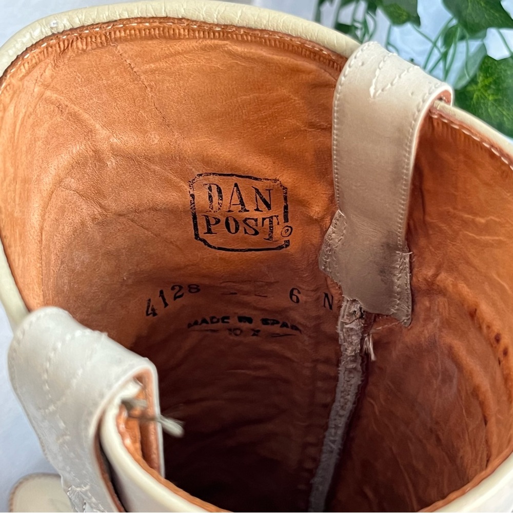 Dan Post Ladies Vintage Cowboy Boot Narrow - Picture 11 of 13